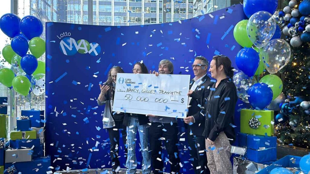 Quebec Family's Christmas Miracle: Winning a $50-Million Lotto Max Jackpot